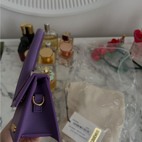 BRAND NEW Jacquemus Purple le Chiquito Bag - Picture 5 of 14